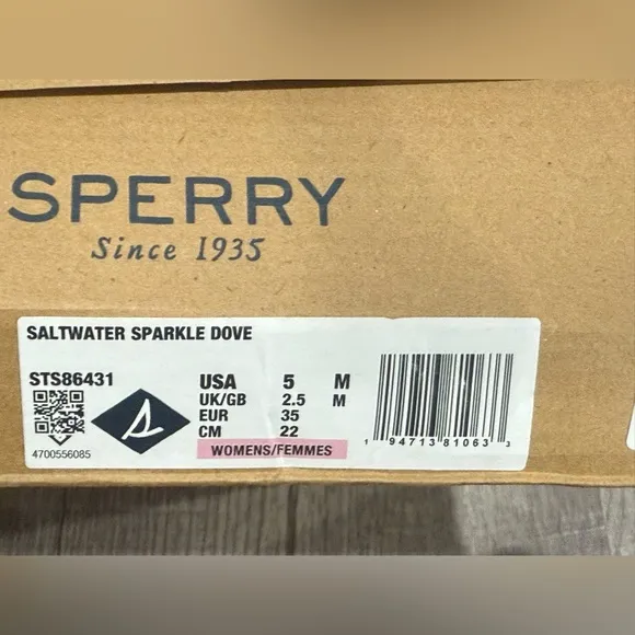 Sperry‎ Women's Saltwater Sparkle Dove Rain Boot