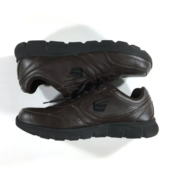 Spira WaveWalker Walking Shoes Mens Size 15 D Brown Leather SWAV111-D
