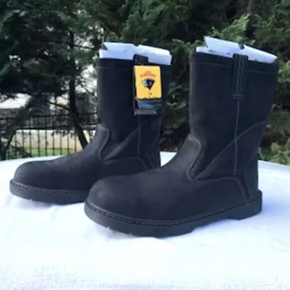 Steel Toe Boots . Size: 14 . Pull On Leather . Herman Survivors . New in Box