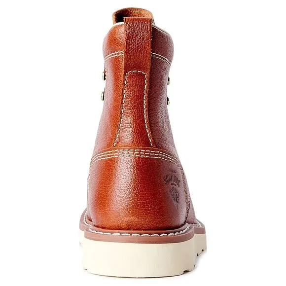 Steel Toe Work Boots Oil Resistant Men's Leather 6&quot; Herman Survivors Oakridge