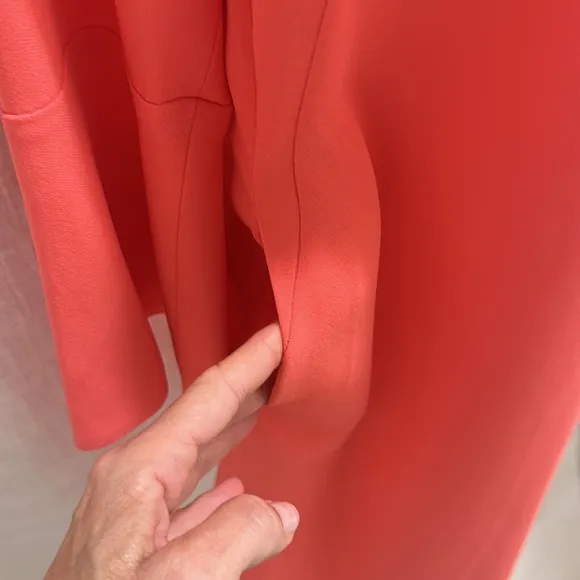 Stella McCartney dress size 42 coral with pockets