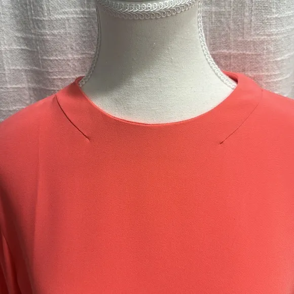 Stella McCartney dress size 42 coral with pockets