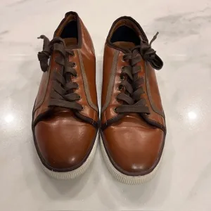 Steve Madden Garnett Leather Sneakers Casual Lace Up Comfort Shoes Men's 10.5
