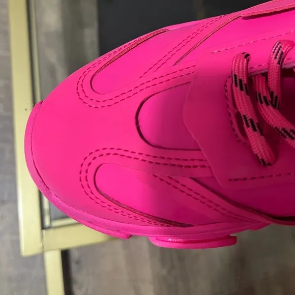 Steve Madden Hot Pink Possession Sneakers