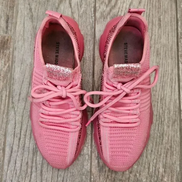 Steve Madden Maxima Sneaker Pink Size 4M