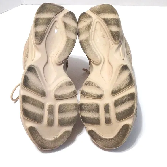 Steve Madden Movement Platform Chunky Suede Leather Sneakers US 6.5