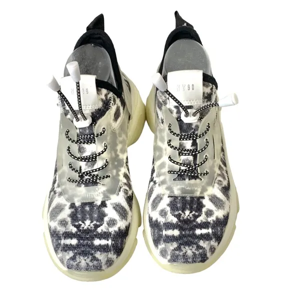 STEVE MADDEN Myles Chunky Knit Tie Dye Sneakers Sz 10
