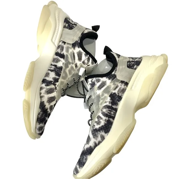 STEVE MADDEN Myles Chunky Knit Tie Dye Sneakers Sz 10