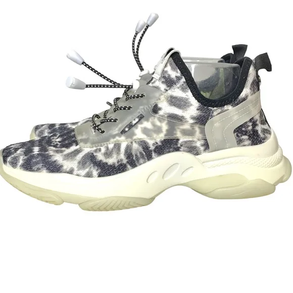 STEVE MADDEN Myles Chunky Knit Tie Dye Sneakers Sz 10