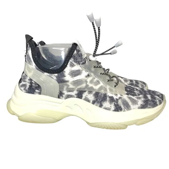 STEVE MADDEN Myles Chunky Knit Tie Dye Sneakers Sz 10