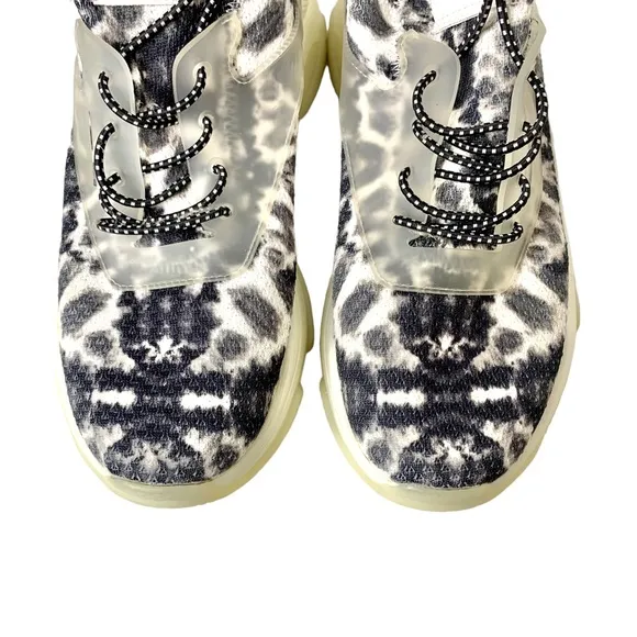 STEVE MADDEN Myles Chunky Knit Tie Dye Sneakers Sz 10