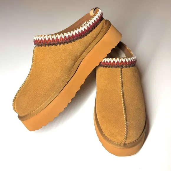 Steve Madden Women’s Selena Suede Slip-On Shoes with Multicolor Trim Size- 9