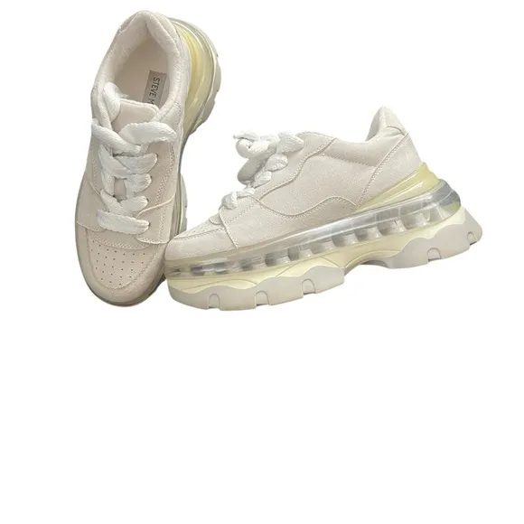 Steve Maddens EVOLVED Y2K Chunky sneakers suede grandpa core women’s size 8