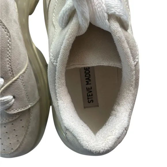 Steve Maddens EVOLVED Y2K Chunky sneakers suede grandpa core women’s size 8