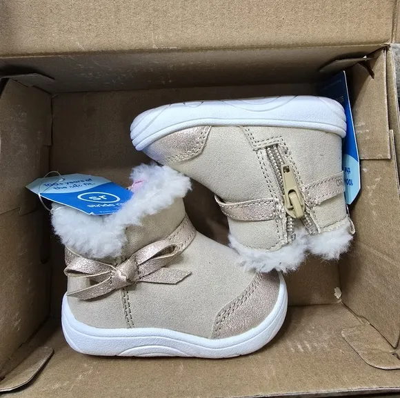 Stride Rite 360 Zinnia baby boots