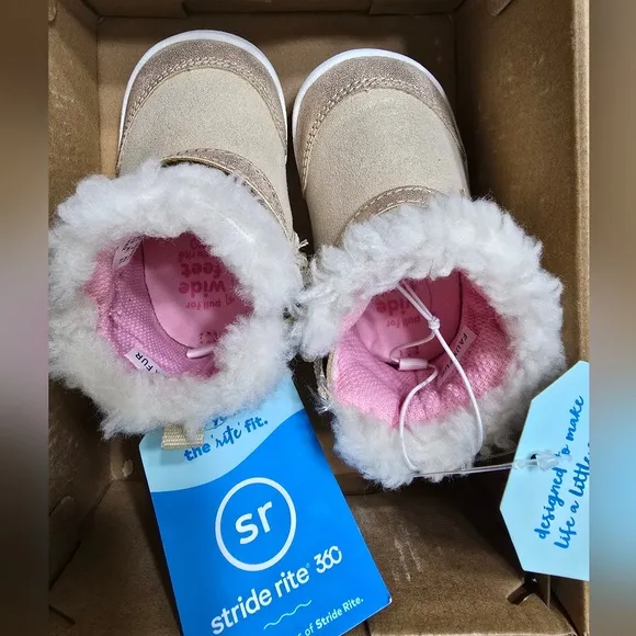 Stride Rite 360 Zinnia baby boots