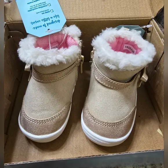 Stride Rite 360 Zinnia baby boots