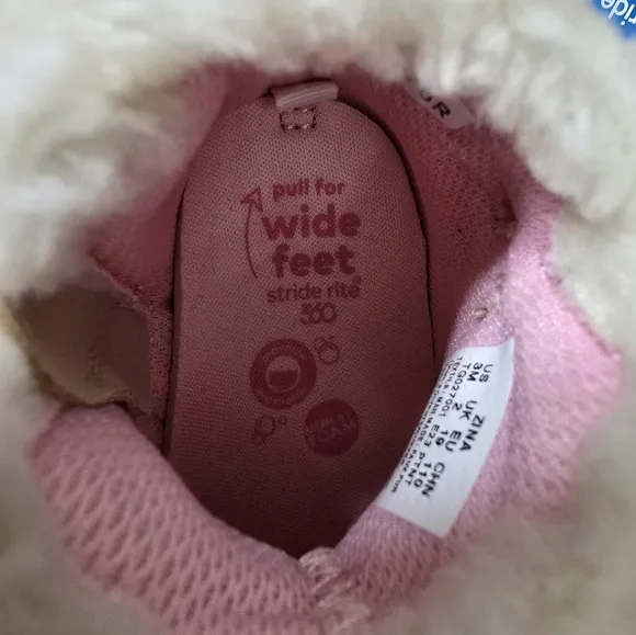Stride Rite 360 Zinnia baby boots