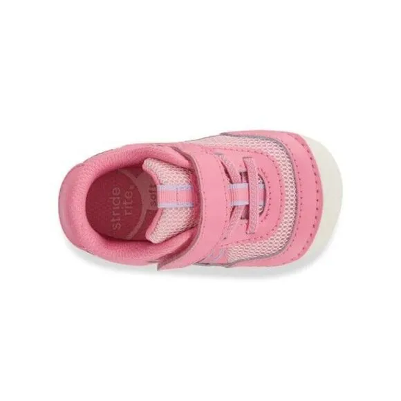 Stride Rite SM Apollo BG038302 Sneakers Toddler US 4W Pink Running Shoes FZP013