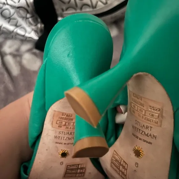 Stuart Weitzman Green Women's Shoes