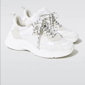 Stylish White Chunky Sneakers