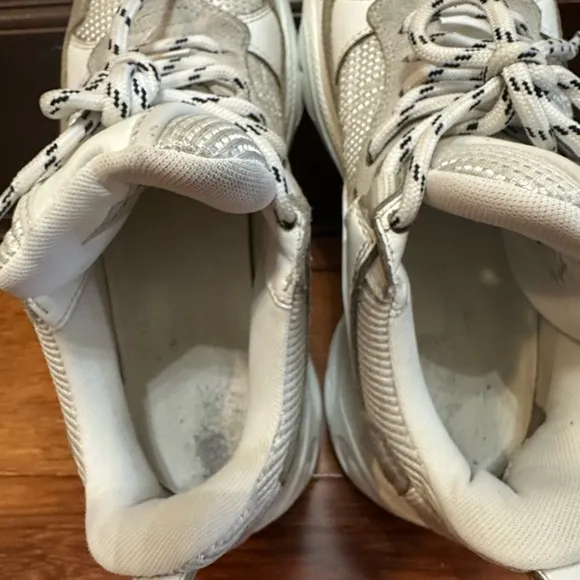 Stylish White Chunky Sneakers