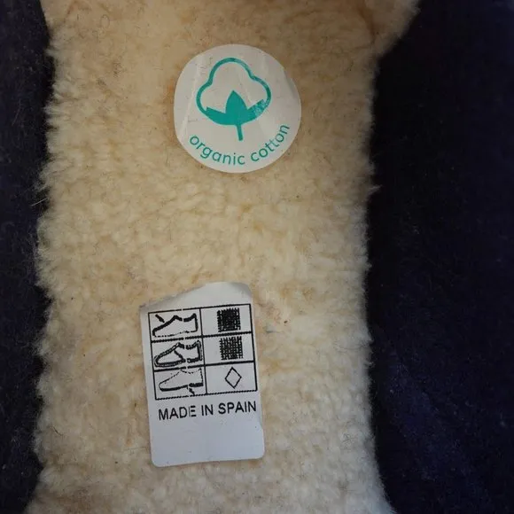 Sustainable Shoes Adult 42 Organic Cotton Slip On Loafer Fleece  M 9 W 12‎ DNA
