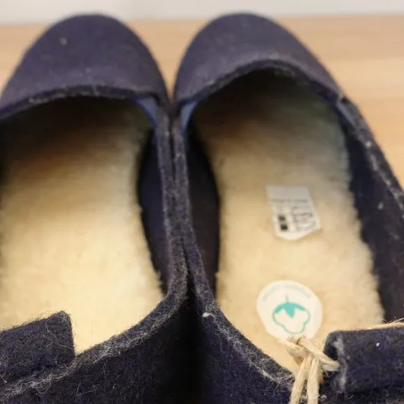 Sustainable Shoes Adult 42 Organic Cotton Slip On Loafer Fleece  M 9 W 12‎ DNA