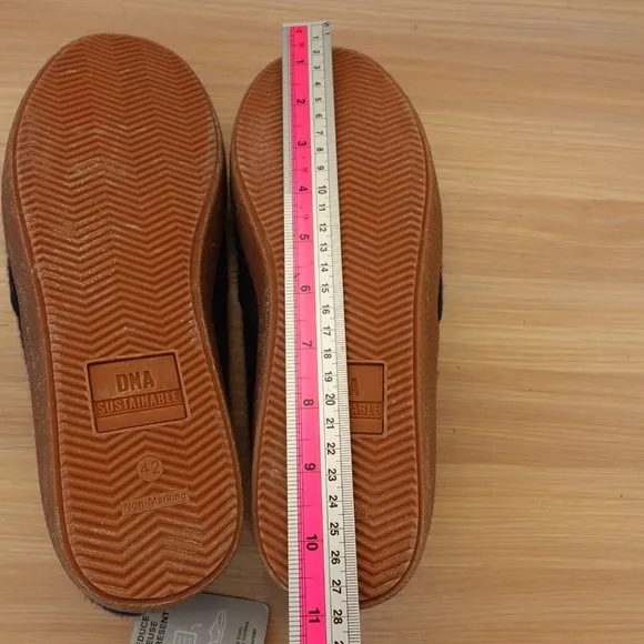 Sustainable Shoes Adult 42 Organic Cotton Slip On Loafer Fleece  M 9 W 12‎ DNA