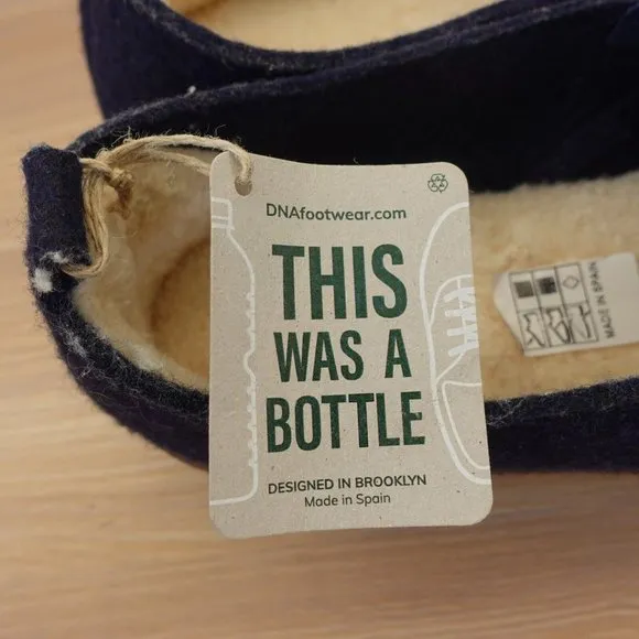 Sustainable Shoes Adult 42 Organic Cotton Slip On Loafer Fleece  M 9 W 12‎ DNA