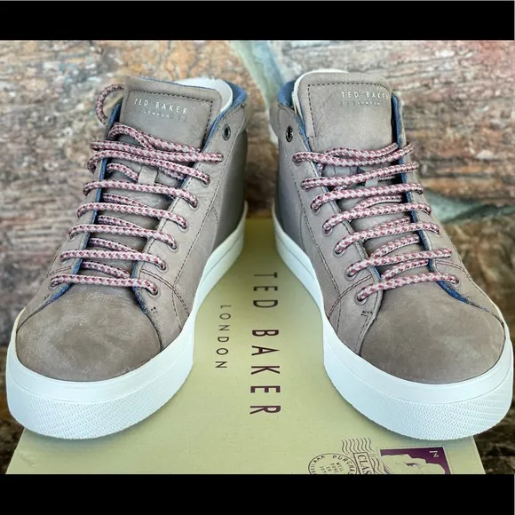 Ted Baker London Perick Leather High-Top Sneakers