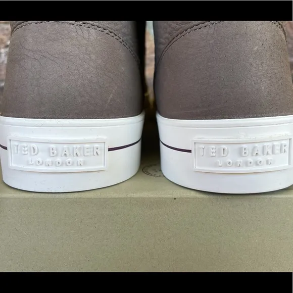 Ted Baker London Perick Leather High-Top Sneakers