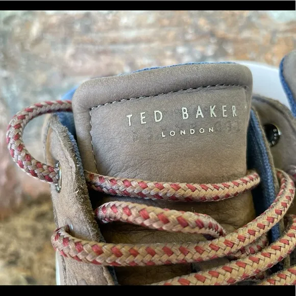 Ted Baker London Perick Leather High-Top Sneakers