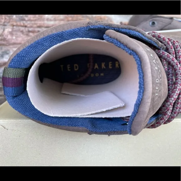 Ted Baker London Perick Leather High-Top Sneakers