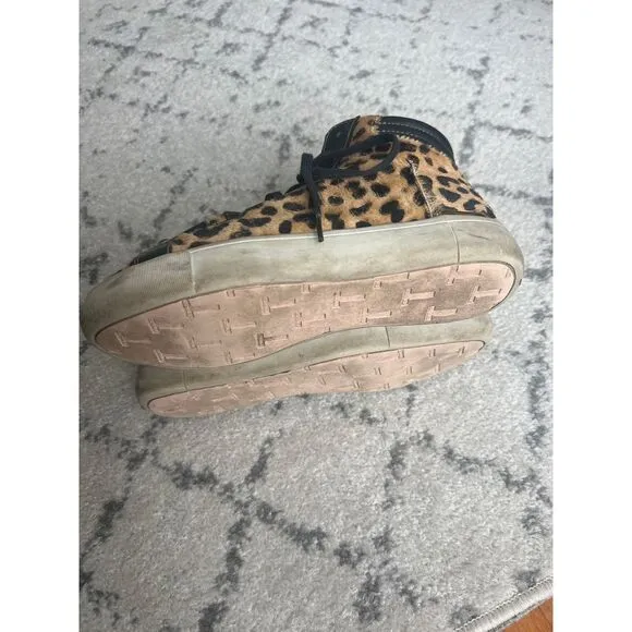 Ted Baker Tennia Leopard animal print high top size‎ US 8 EUR 39