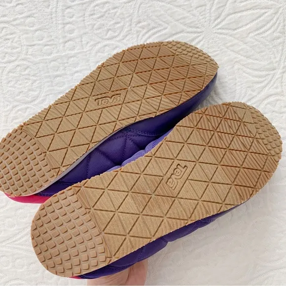 Teva Kids' Ember Moc Slip On Slipper Shoes, Ultraviolet