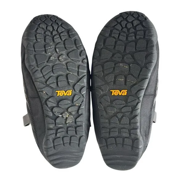 TEVA Re-EMBER Terrain Quilted Slip-on Shoes ULTRA-COMF insole Black Size 6/8
