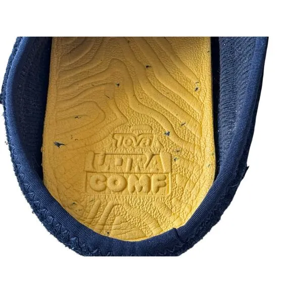 TEVA Re-EMBER Terrain Quilted Slip-on Shoes ULTRA-COMF insole Black Size 6/8