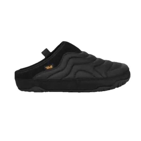 TEVA Re-EMBER Terrain Quilted Slip-on Shoes ULTRA-COMF insole Black Size 6/8