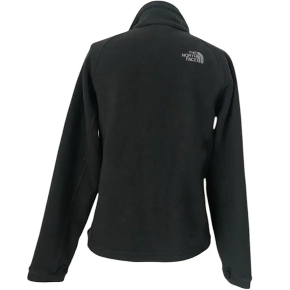 The North Face Fleece Jacket Light Medium Mid Weight All Season Black Size Small