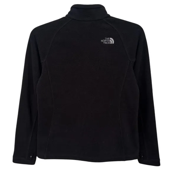 The North Face Fleece Jacket Light Medium Mid Weight All Season Black Size Small
