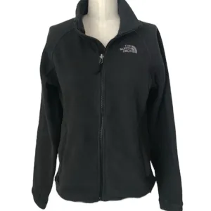 The North Face Fleece Jacket Light Medium Mid Weight All Season Black Size Small