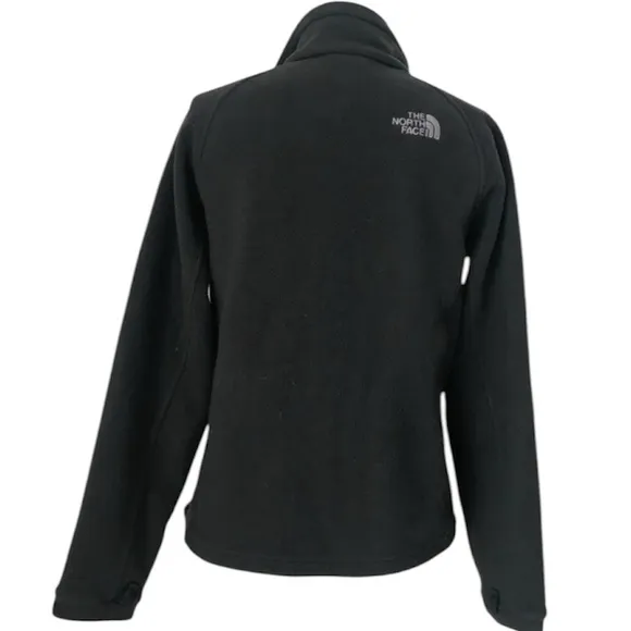 The North Face Fleece Jacket Light Medium Mid Weight All Season Black Size Small
