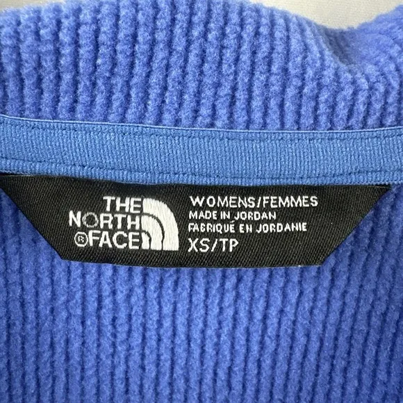 The North Face Jacket Blue Hoodie‎ Stretch Full Zip Coat Blue XS