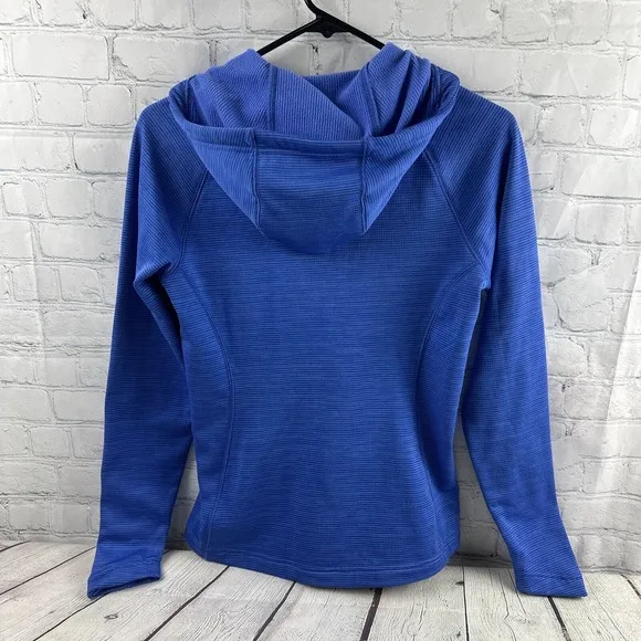 The North Face Jacket Blue Hoodie‎ Stretch Full Zip Coat Blue XS
