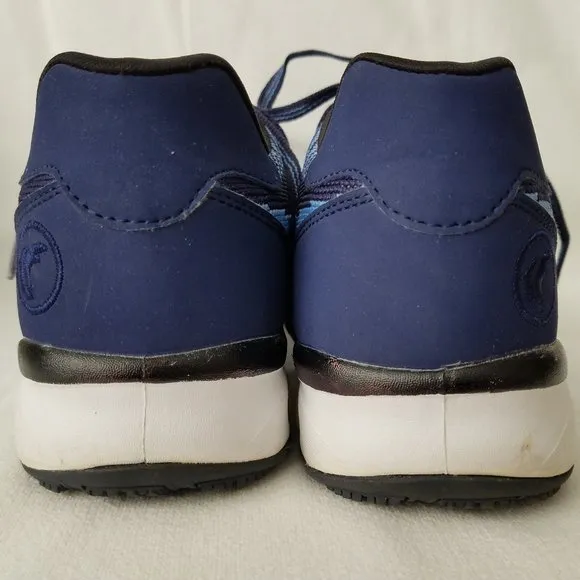 Therafit Womens Size 11 “Carley” 7 Ply Comfort Walking Shoes in Blue