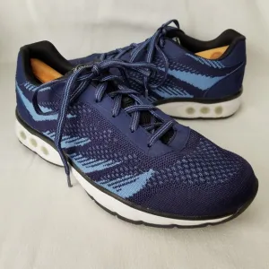 Therafit Womens Size 11 “Carley” 7 Ply Comfort Walking Shoes in Blue
