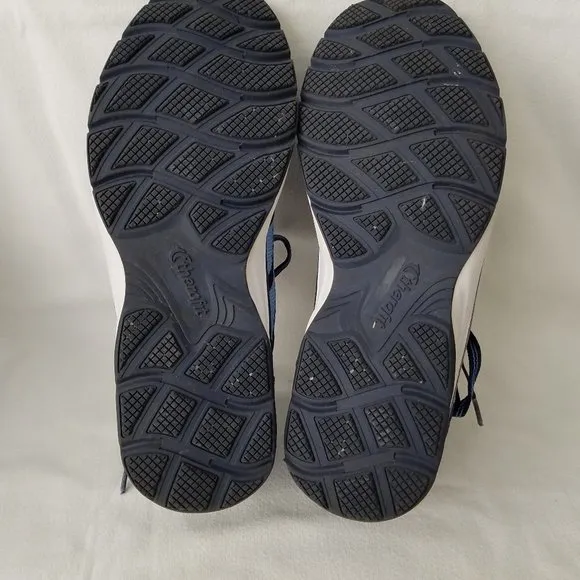 Therafit Womens Size 11 “Carley” 7 Ply Comfort Walking Shoes in Blue