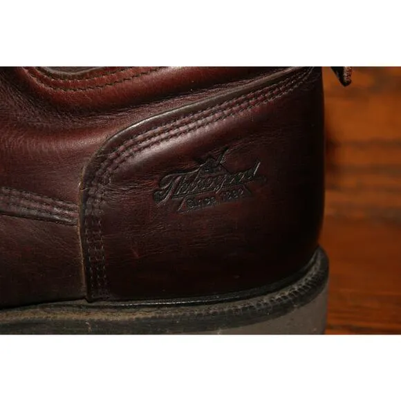 Thorogood American Heritage 6&quot; Boots Mens 13EEE Brown Steel Toe USA 804-4203