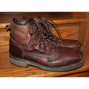 Thorogood American Heritage 6&quot; Boots Mens 13EEE Brown Steel Toe USA 804-4203